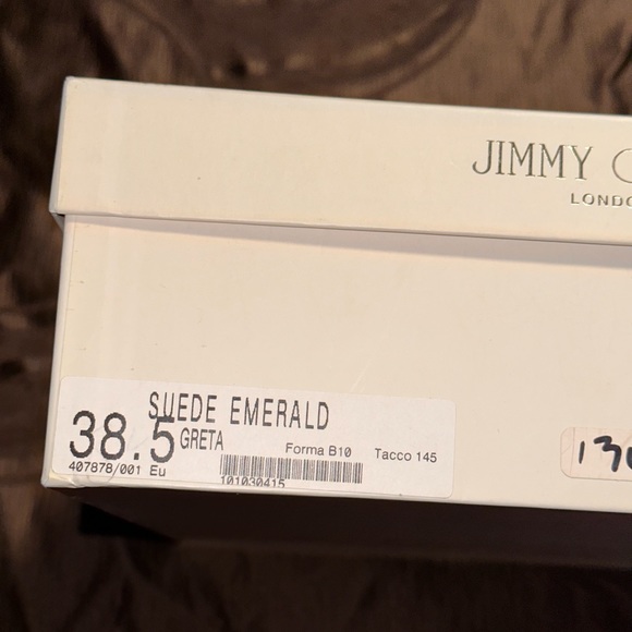 💯%Authentic JIMMY CHOO Greta Emerald Green Suede Sandals! $$PRICE DROP ALERT!! - Picture 8 of 11